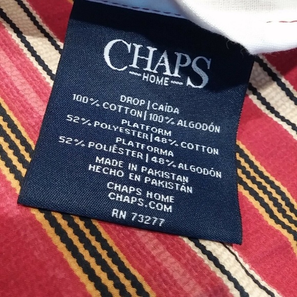 CHAPS Home Queen Juliette Bed Skirt Split-15" drop - Picture 5 of 6